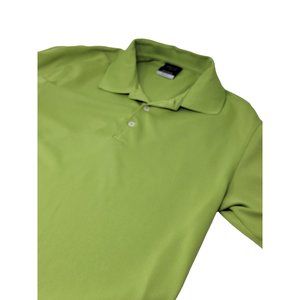 Nike Golf Polo Shirt Size Small Short Sleeve Green‎ Dri-Fit